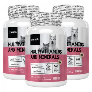 Multivitaminer och Mineraler för hundar och katter Multivitaminer och Mineraler för hundar och katter