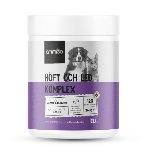 Köp Höft & Led Komplex Mjuka Tuggbitar, 120 st | Animigo