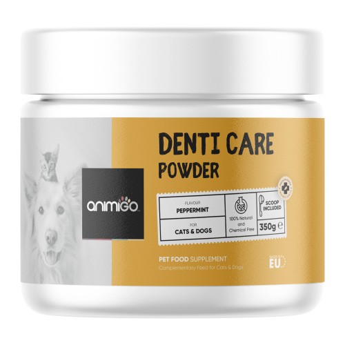 Denti-Care Tandvårdspulver, 350g | Smakfullt recept för att förhindra dålig andedräkt