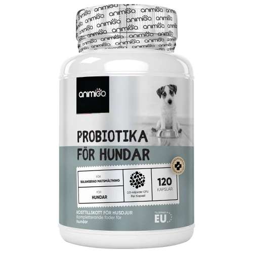 Probiotika för Hundar - 120 Tabletter - Digestive Support Hund