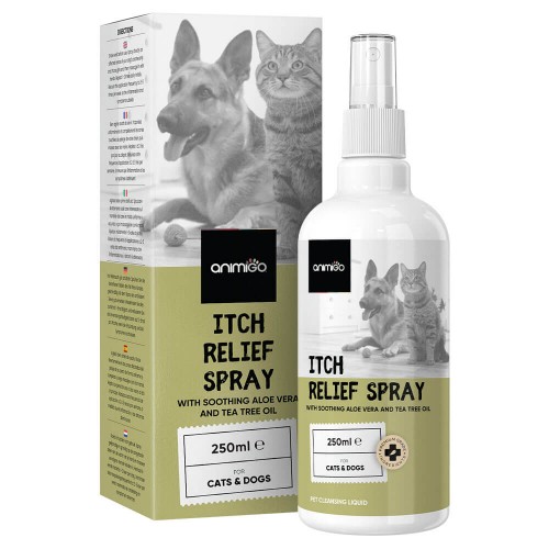 Klådstillande Spray för Hund & Katt - Naturligt Skydd & Hjälp Mot Kliande Hud - 250 ml
