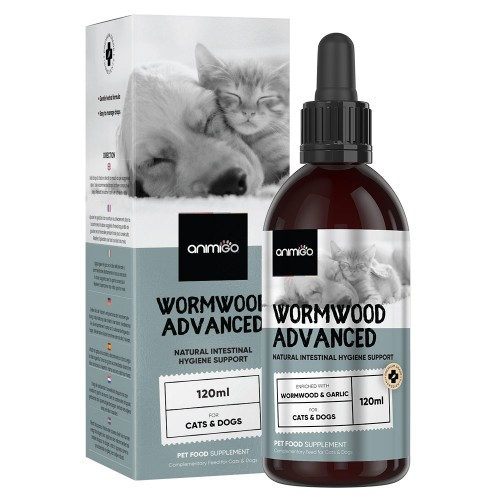 Wormwood Complex Dewormer, 120 ml - Avmaskningsmedel för katter och hundar i alla storlekar